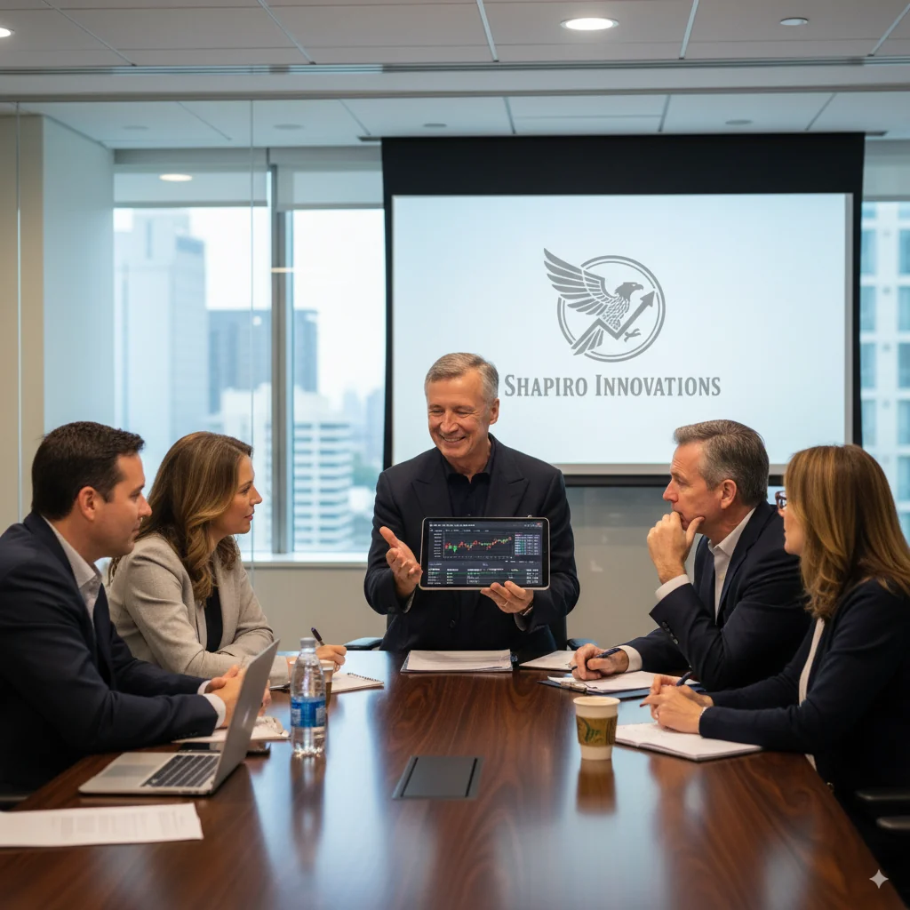 Executive Boardroom Meeting